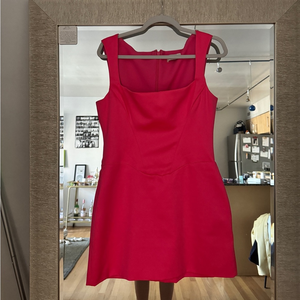 House of CB Enya Corset Mini Dress in Hot Pink - Picture 3 of 4